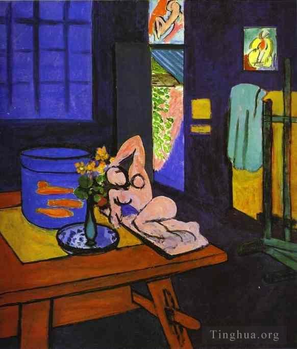 Henri Matisse's Contemporary Various Paintings - Red Fish in Interior