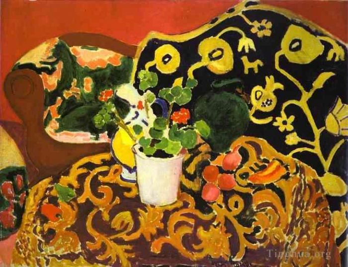 Henri Matisse's Contemporary Various Paintings - Spanish Still Life Seville II