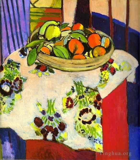 Henri Matisse's Contemporary Various Paintings - Still Life with Oranges