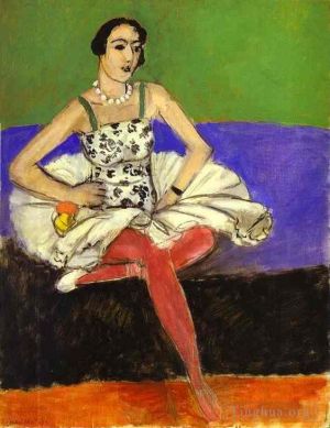 Contemporary Paintings - The Ballet Dancer La danseuse c 1927