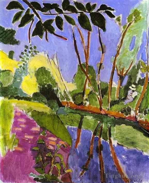 Henri Matisse's Contemporary Various Paintings - The Bank