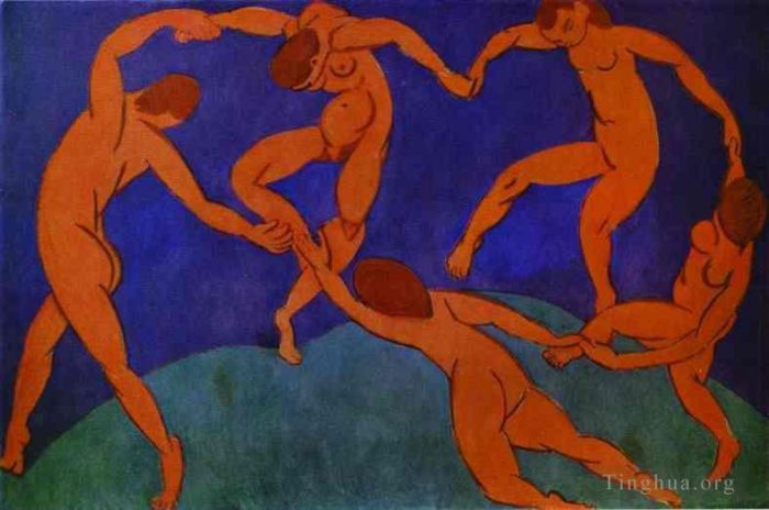 Henri Matisse's Contemporary Various Paintings - The Dance