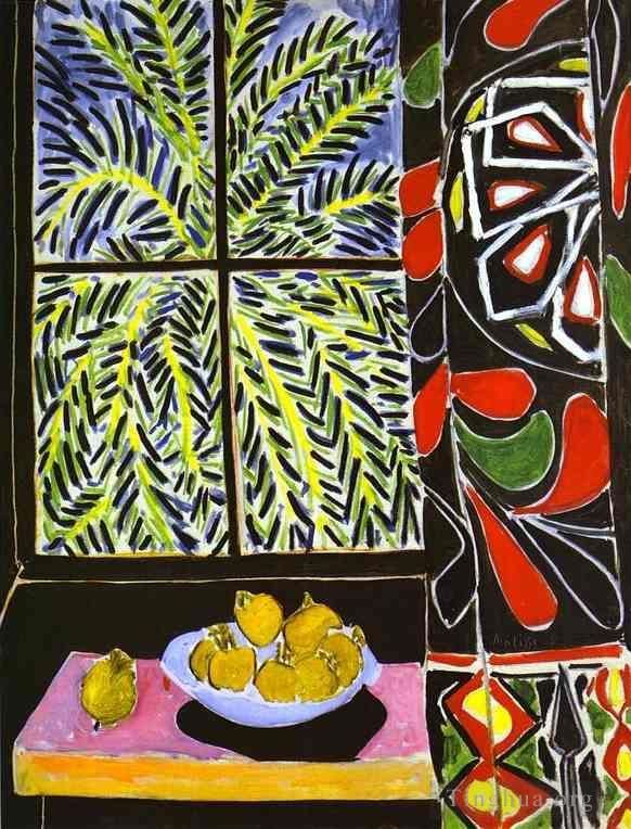 Henri Matisse's Contemporary Various Paintings - The Egyptian Curtain