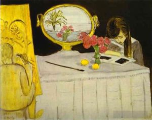 Contemporary Artwork by Henri Matisse - The Painting Lesson 1919