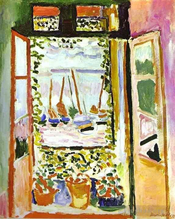 Henri Matisse's Contemporary Various Paintings - The Window