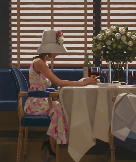 Jack Vettriano's Contemporary Oil Painting - Days of Wine and Roses