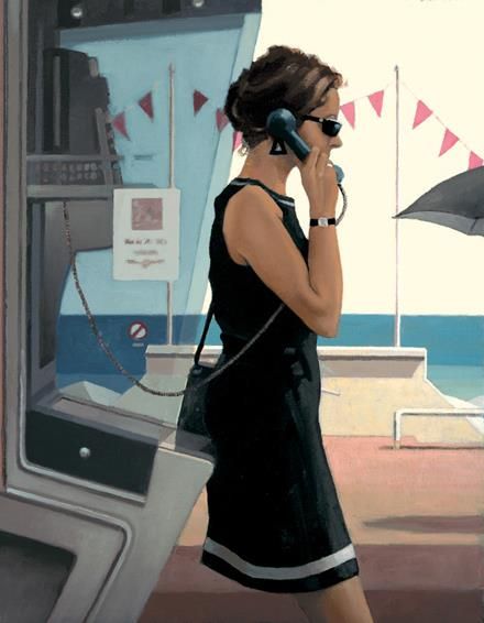 Jack Vettriano's Contemporary Oil Painting - Her Secret Life