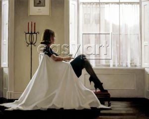 Contemporary Artwork by Jack Vettriano - In Thoughts Of You