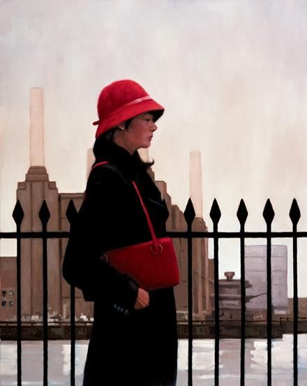 Jack Vettriano's Contemporary Oil Painting - Just Another Day