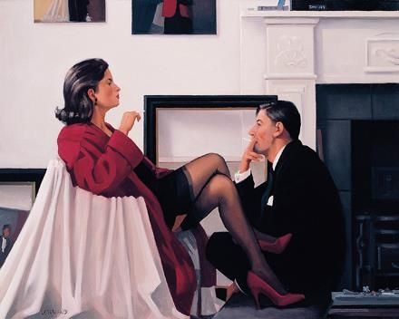 Jack Vettriano's Contemporary Oil Painting - Models In The Studio
