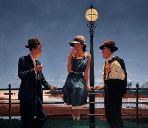 Contemporary Artwork by Jack Vettriano - The Game Of Life
