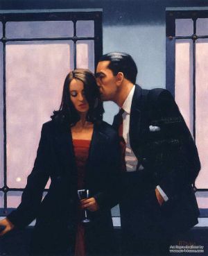 Contemporary Artwork by Jack Vettriano - Contemplation of betrayal 2001