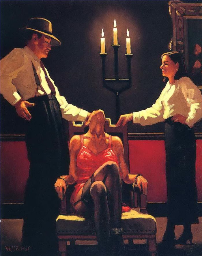 Jack Vettriano's Contemporary Oil Painting - Setting new standards