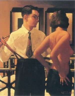 Contemporary Artwork by Jack Vettriano - Strangers in the night