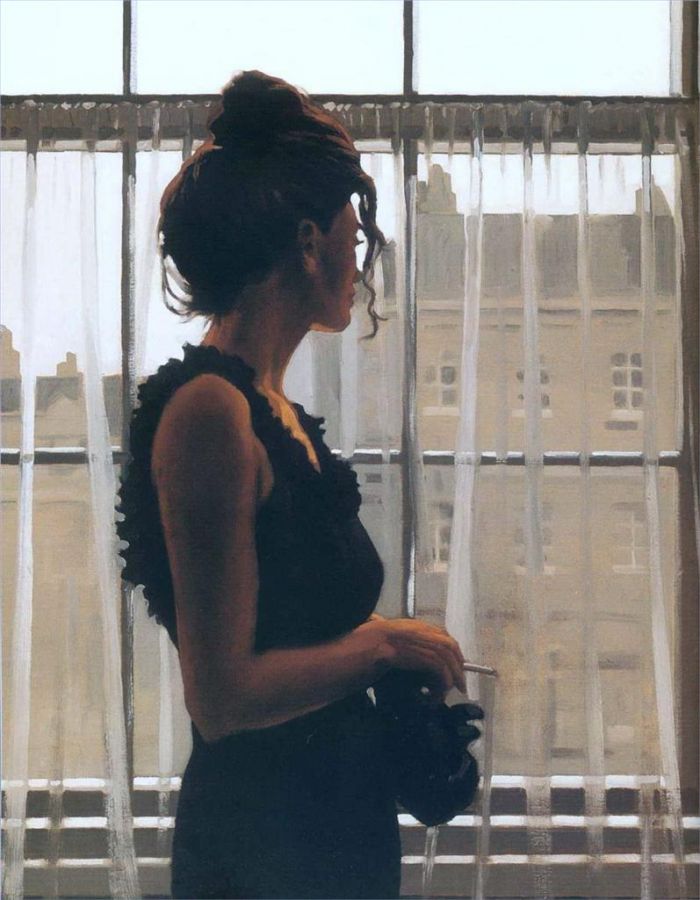 Jack Vettriano's Contemporary Oil Painting - Yesterday s dreams