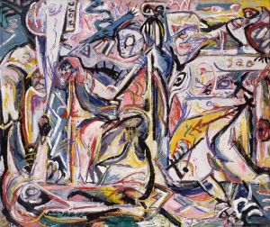 Contemporary Artwork by Jackson Pollock - Circumcision January