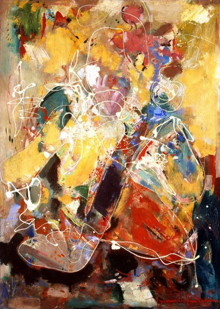 Jackson Pollock's Contemporary Various Paintings - Fantasia