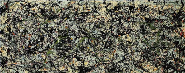 Jackson Pollock's Contemporary Various Paintings - Lucifer