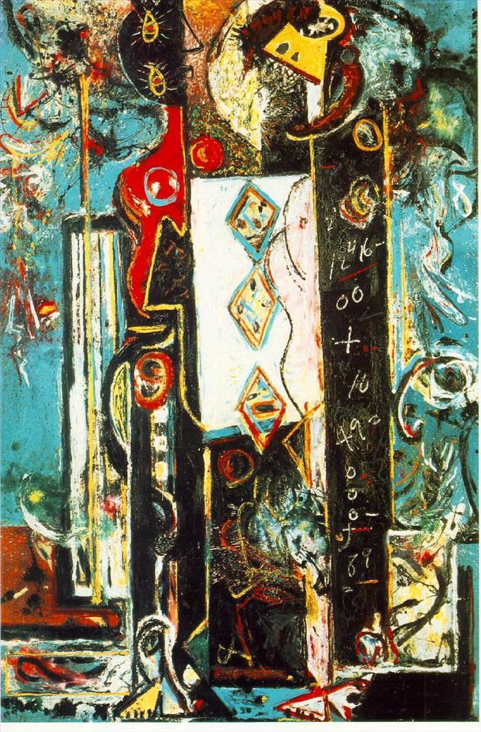 Jackson Pollock's Contemporary Various Paintings - Male and Female