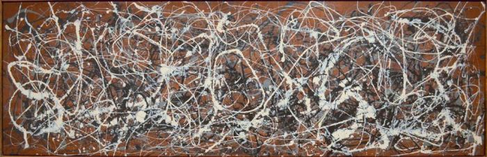 Jackson Pollock's Contemporary Various Paintings - Number 13A Arabesque