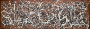 Contemporary Artwork by Jackson Pollock - Number 13A Arabesque