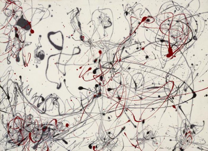 Jackson Pollock's Contemporary Various Paintings - Number 4