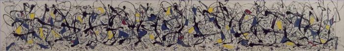 Jackson Pollock's Contemporary Various Paintings - Summertime Number 9A