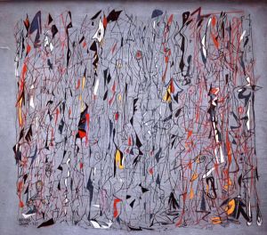 Contemporary Artwork by Jackson Pollock - Twilight Sounds