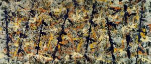 Contemporary Artwork by Jackson Pollock - Blue poles