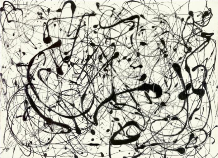 Jackson Pollock's Contemporary Various Paintings - Unknown 2
