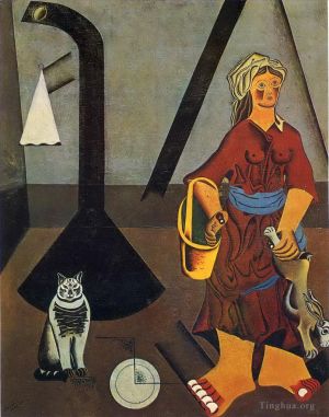 Contemporary Artwork by Joan Miro - The Farmer s Wife
