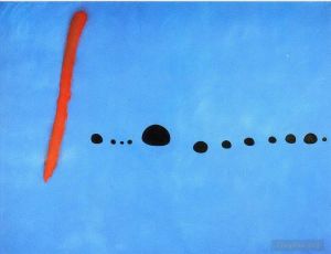 Contemporary Artwork by Joan Miro - Blue II