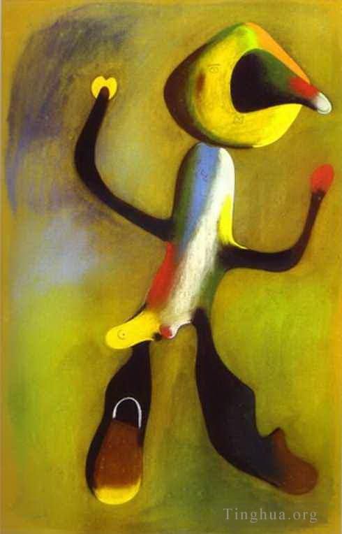 Joan Miro's Contemporary Various Paintings - Character