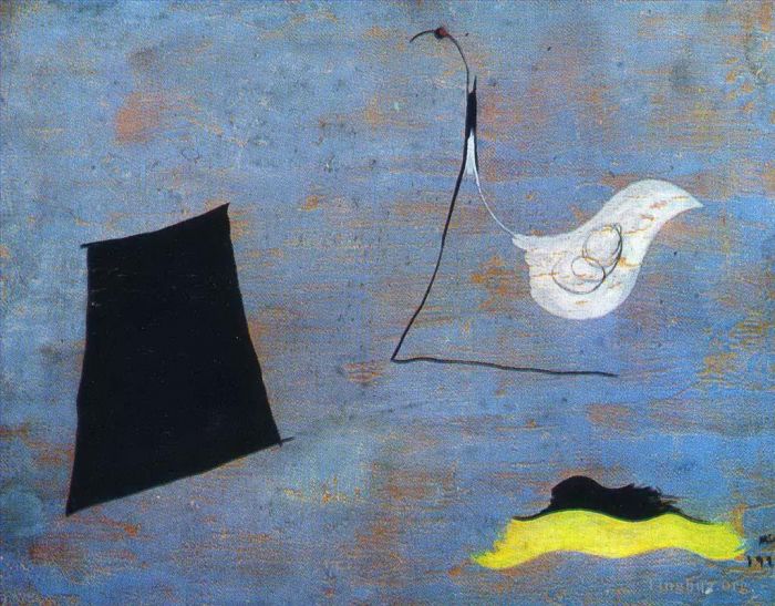 Joan Miro's Contemporary Various Paintings - Composition