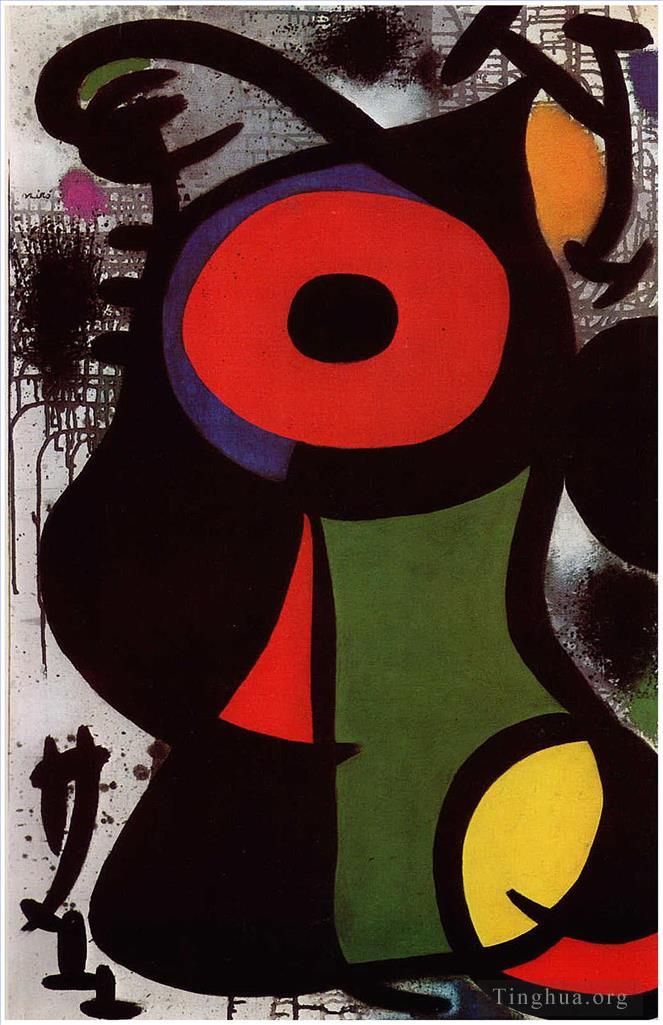 Joan Miro's Contemporary Various Paintings - Fascinating Personage