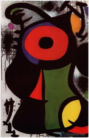Contemporary Artwork by Joan Miro - Fascinating Personage