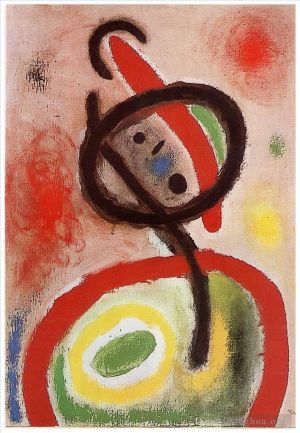 Contemporary Artwork by Joan Miro - Femme III