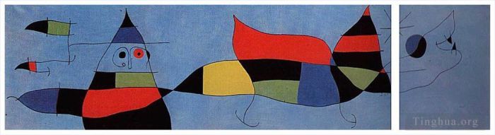 Joan Miro's Contemporary Various Paintings - For David Fernandez