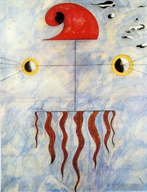 Contemporary Artwork by Joan Miro - Head of a Catalan Peasant