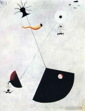 Contemporary Artwork by Joan Miro - Maternity