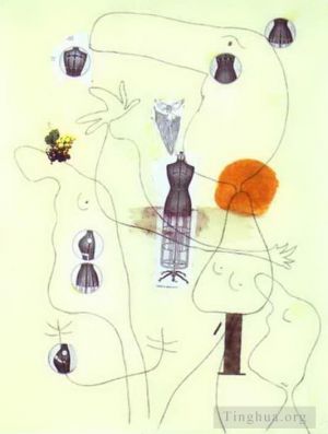 Contemporary Artwork by Joan Miro - Metamorphose