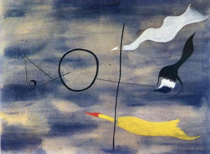 Joan Miro's Contemporary Various Paintings - Painting