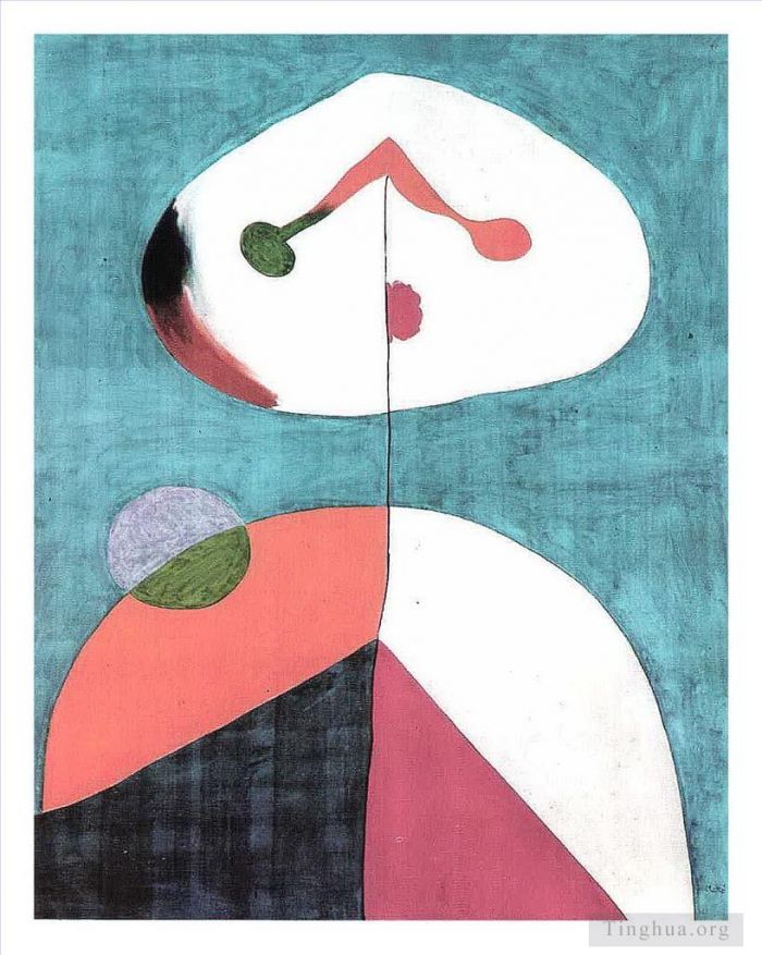 Joan Miro's Contemporary Various Paintings - Portrait II