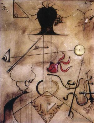 Contemporary Artwork by Joan Miro - Portrait de Mme K