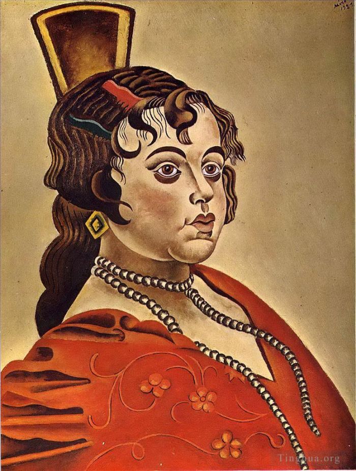 Joan Miro's Contemporary Various Paintings - Portrait of a Spanish Dancer