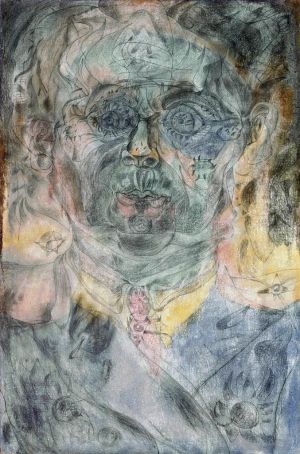 Contemporary Artwork by Joan Miro - Self Portrait 3