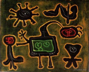 Contemporary Artwork by Joan Miro - Series I