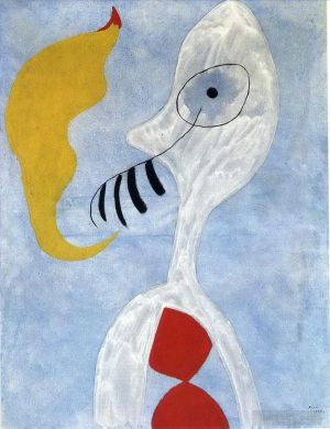 Contemporary Artwork by Joan Miro - Smoker Head