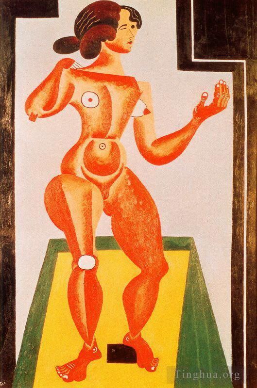 Joan Miro's Contemporary Various Paintings - Standing Nude 2
