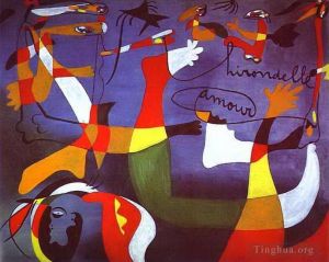 Contemporary Artwork by Joan Miro - Swallow Love